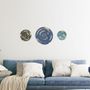 Other wall decoration - Set of 3 woven bowl Reflection - MAISON SUKU