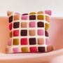 Coussins - Coussin Tetris Brown - COLORTHERAPIS