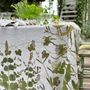 Table linen - HERB GARDEN Linen Tablecloth - SUMMERILL AND BISHOP