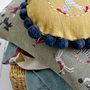Cushions - Seamus Cushion, Yellow, Cotton  - BLOOMINGVILLE MINI