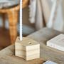 Candlesticks and candle holders - Florida Candle Holder, Nature, Sandstone  - BLOOMINGVILLE MULTIBRAND HOUSE