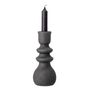 Candlesticks and candle holders - Emie Candle Holder, Black, Stoneware - BLOOMINGVILLE MULTIBRAND HOUSE