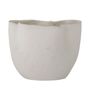 Flower pots - Sanam Flowerpot, White, Stoneware - BLOOMINGVILLE MULTIBRAND HOUSE