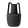 Vases - Itamar Vase, Black, Metal - BLOOMINGVILLE MULTIBRAND HOUSE
