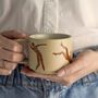 Mugs - Harlow Mug, Brown, Stoneware Set of 2 - BLOOMINGVILLE MULTIBRAND HOUSE