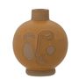 Candlesticks and candle holders - Jilian Candle Holder, Brown, Stoneware - BLOOMINGVILLE MULTIBRAND HOUSE