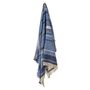 Plaids - Toscana Plaid, Blue, Coton recyclé - BLOOMINGVILLE MULTIBRAND HOUSE