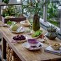 Everyday plates - Mimosa Plate, Purple, Stoneware - CREATIVE COLLECTION