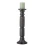 Candlesticks and candle holders - Millas Candle Holder, Black, Ceramic  - BLOOMINGVILLE MULTIBRAND HOUSE