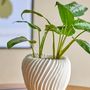 Flower pots - Maham Flowerpot, Nature, Stoneware - BLOOMINGVILLE MULTIBRAND HOUSE