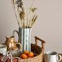 Carafes - Begonia Jug, Green, Stoneware - CREATIVE COLLECTION