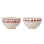 Bols - Jolly Bol, Rouge, Grès Set of 2 - BLOOMINGVILLE MULTIBRAND HOUSE