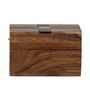 Boîtes de rangement - Cemile Boîte avec couvercle, Marron, Mango - BLOOMINGVILLE MULTIBRAND HOUSE