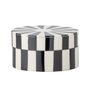 Boîtes de rangement - Ilana Boîte avec couvercle, Noir, Résine - BLOOMINGVILLE MULTIBRAND HOUSE