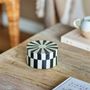 Boîtes de rangement - Ilana Boîte avec couvercle, Noir, Résine - BLOOMINGVILLE MULTIBRAND HOUSE