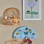 Mounting accessories - Juliana Coat Rack, Blue, Lotus - BLOOMINGVILLE MINI