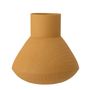 Vases - Isira Vase, Yellow, Metal - BLOOMINGVILLE MULTIBRAND HOUSE