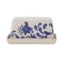 Kitchen utensils - Petunia Butter Box, Blue, Stoneware - CREATIVE COLLECTION