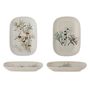 Assiettes au quotidien - Hollie Assiette, Verte, Grès Set of 2 - BLOOMINGVILLE MULTIBRAND HOUSE