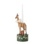 Decorative objects - Flor Candle Holder, Brown, Polyresin - BLOOMINGVILLE MINI