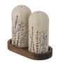 Kitchen utensils - Bea Salt & Pepper Shaker Set, Nature, Stoneware Set - BLOOMINGVILLE MULTIBRAND HOUSE