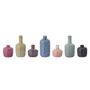 Vases - Maien Vase, Verte, Grès Set of 7 - BLOOMINGVILLE MULTIBRAND HOUSE