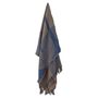Throw blankets - Tiffanie Throw, Blue, Recycled Cotton - BLOOMINGVILLE MULTIBRAND HOUSE