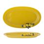 Couverts & ustensiles de cuisine - Limone Assiette de service, Jaune, Grès  - CREATIVE COLLECTION