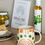 Mugs - Shama Mug, Green, Stoneware - BLOOMINGVILLE MULTIBRAND HOUSE