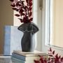 Vases - Lulu Vase déco, Noir, Terre cuite - BLOOMINGVILLE MULTIBRAND HOUSE