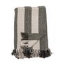 Throw blankets - Jodina Throw, Green, Recycled Cotton - BLOOMINGVILLE MULTIBRAND HOUSE