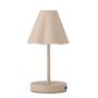 Lampes sans fil  - Lianna Portable Lampe, Rechargeable, Nature, Métal  - BLOOMINGVILLE