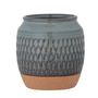 Flower pots - Lui Flowerpot, Blue, Stoneware - CREATIVE COLLECTION