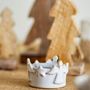 Bougeoirs et photophores - Starry Photophore, Blanc, Grès - BLOOMINGVILLE MULTIBRAND HOUSE