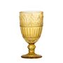 Glass - Feyza Wine Glass, Yellow, Glass  - CREATIVE COLLECTION