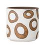 Flower pots - Avo Deco Flowerpot, White, Terracotta - BLOOMINGVILLE MULTIBRAND HOUSE