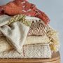 Throw blankets - Giuliana Throw, Nature, Cotton  - CREATIVE COLLECTION