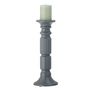 Candlesticks and candle holders - Millas Candle Holder, Grey, Ceramic  - BLOOMINGVILLE MULTIBRAND HOUSE