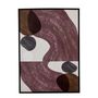 Other wall decoration - Yoselin Illustration w/ Frame, Black, Pine  - BLOOMINGVILLE MULTIBRAND HOUSE
