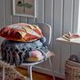 Cushions - Elinna Cushion, Blue, Cotton - BLOOMINGVILLE MINI