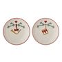 Assiettes au quotidien - Yule Assiette, Nature, Grès Set of 2 - BLOOMINGVILLE MULTIBRAND HOUSE