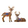 Candlesticks and candle holders - Glory Candle Holder, Brown, Polyresin Set of 2 - BLOOMINGVILLE MULTIBRAND HOUSE