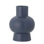 Vases - Iko Vase, Blue, Stoneware - BLOOMINGVILLE MULTIBRAND HOUSE