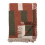 Throw blankets - York Throw, Brown, Recycled Cotton - CREATIVE COLLECTION