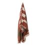 Throw blankets - York Throw, Brown, Recycled Cotton - CREATIVE COLLECTION