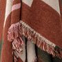 Throw blankets - York Throw, Brown, Recycled Cotton - CREATIVE COLLECTION