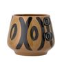 Flower pots - Hayan Flowerpot, Brown, Stoneware - CREATIVE COLLECTION