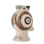 Vases - Mahrab Vase, Nature, Stoneware - BLOOMINGVILLE MULTIBRAND HOUSE