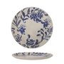 Assiettes au quotidien - Petunia Assiette, Blue, Grès  - CREATIVE COLLECTION
