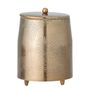 Food storage - Jolee Jar w/Lid, Brass, Stainless Steel - BLOOMINGVILLE MULTIBRAND HOUSE